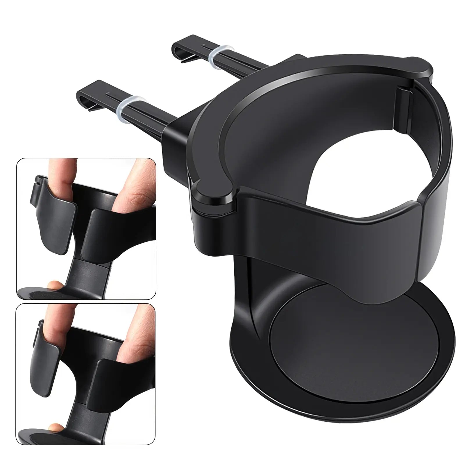 Car Cup Holder for Air Vent - Universal Auto Drink Rack Stand for Water Bottles & Ashtray