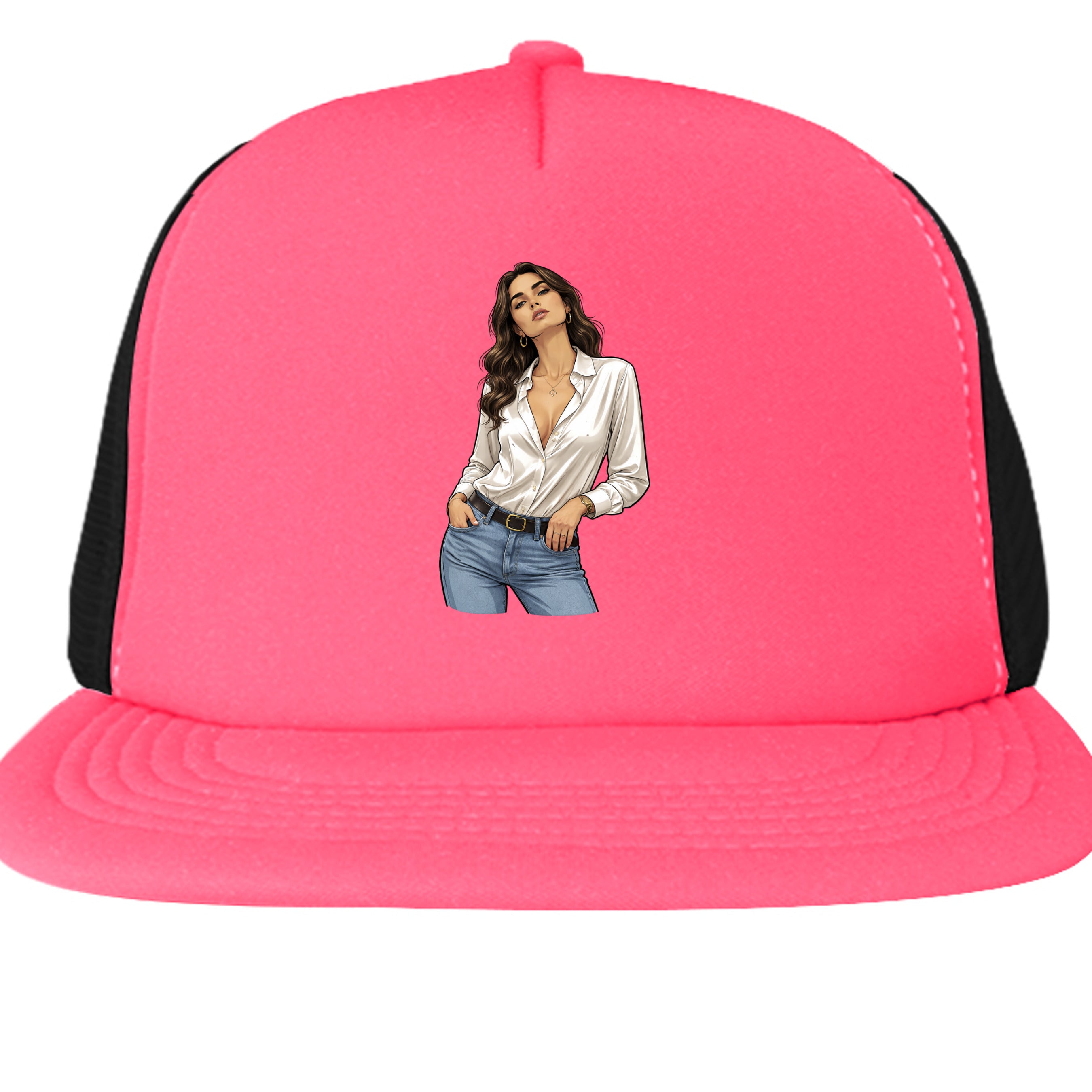 Neon Pink - DT624 - FRONT