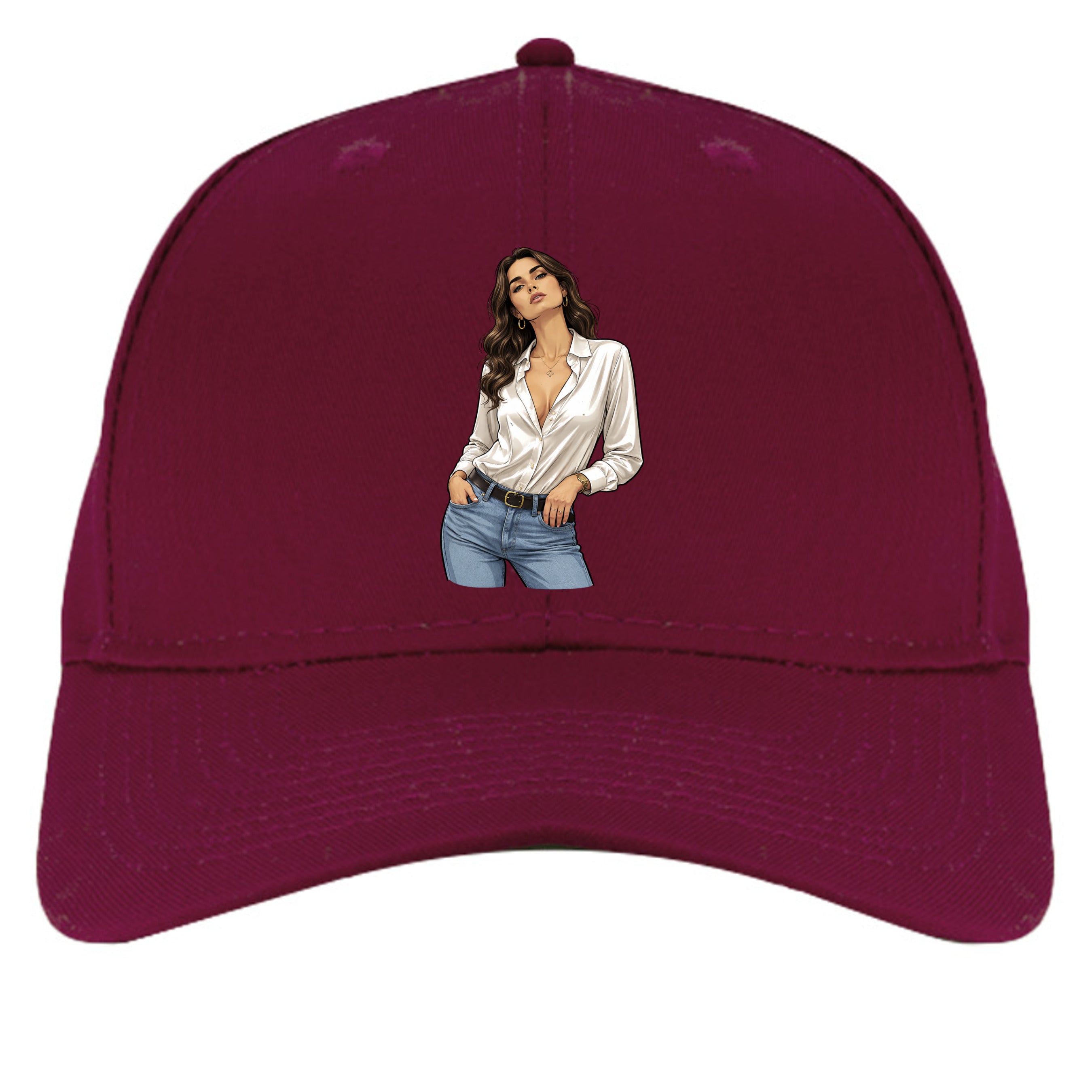 Burgundy - C608 - FRONT